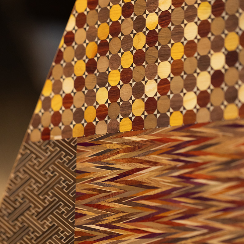 Yosegi Inlay Finish｜寄木